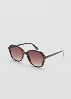 Squared frame sunglasses — Chocolate 1