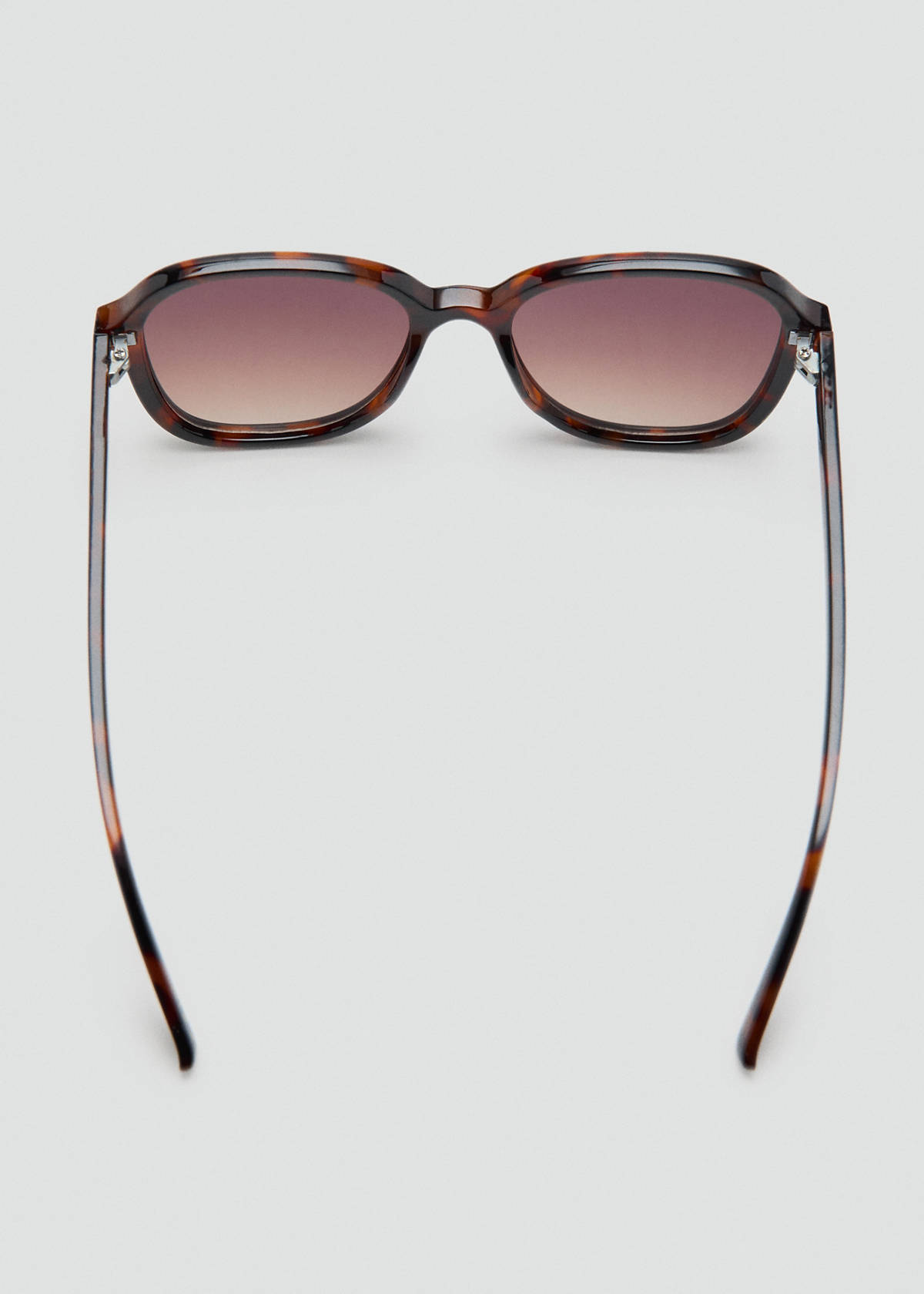 Squared frame sunglasses — Chocolate