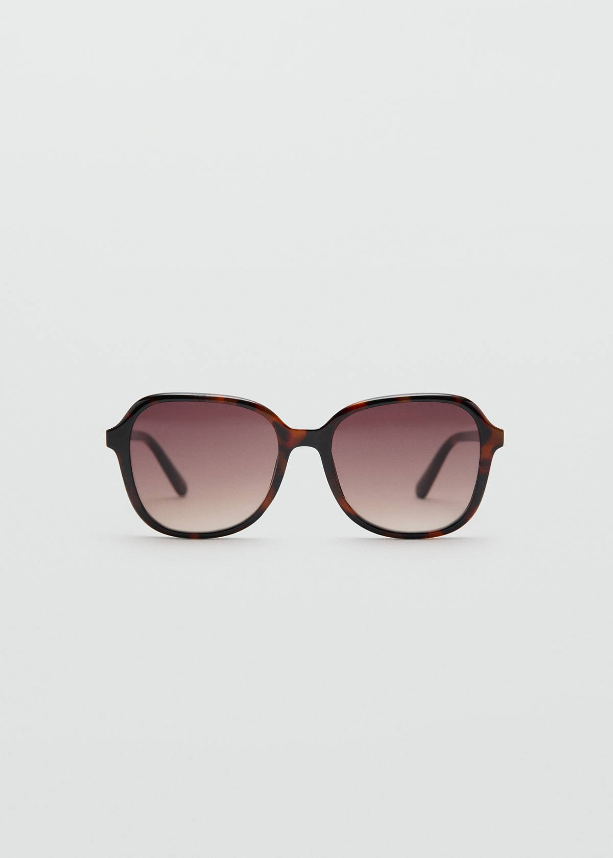 Squared frame sunglasses — Chocolate