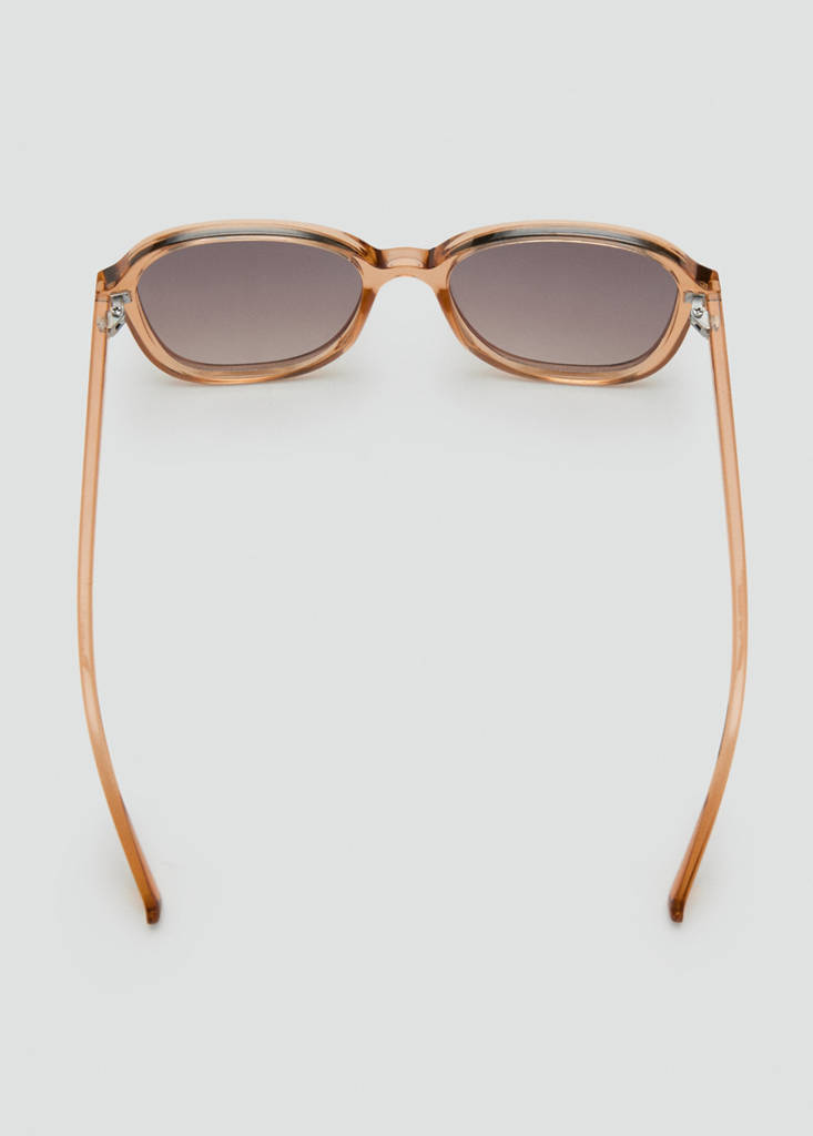 Squared frame sunglasses — Pastel Pink