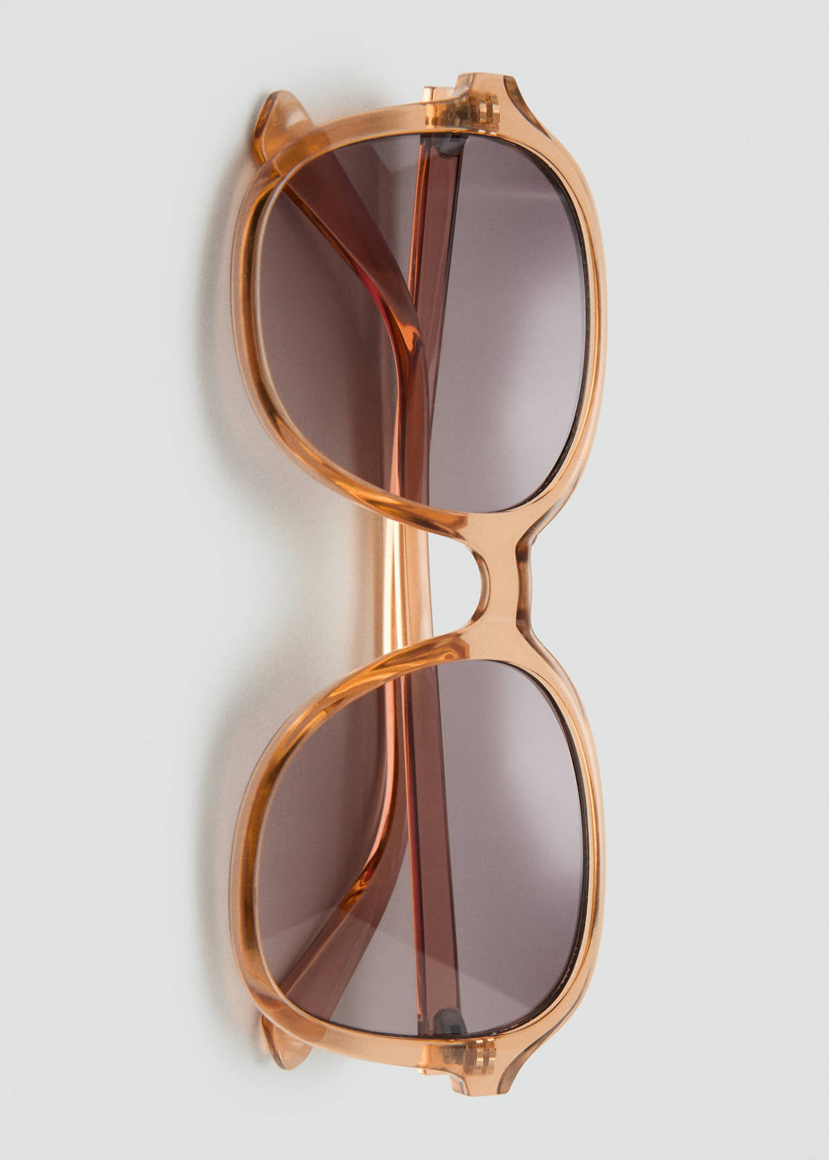 Squared frame sunglasses — Pastel Pink