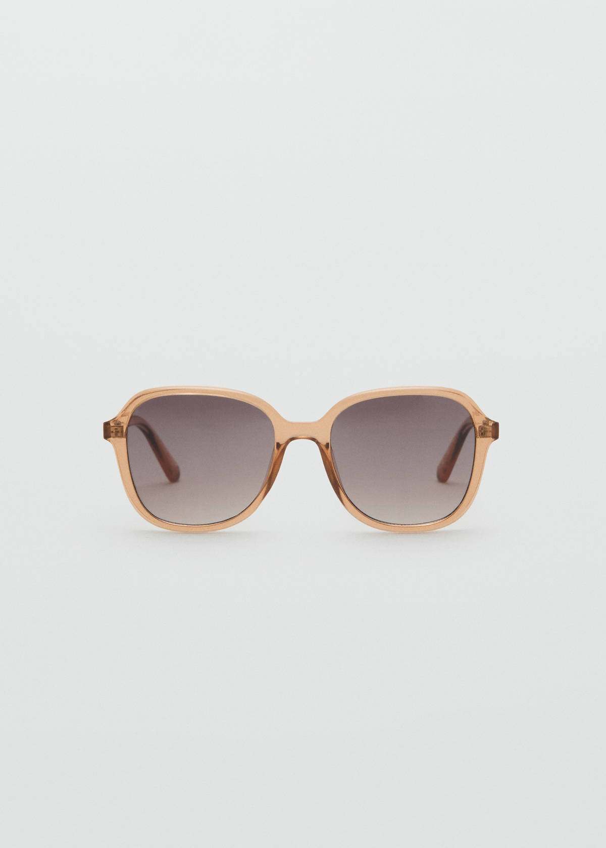 Squared frame sunglasses — Pastel Pink