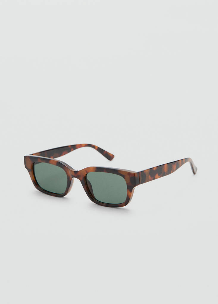 Rectangular sunglasses — Chocolate
