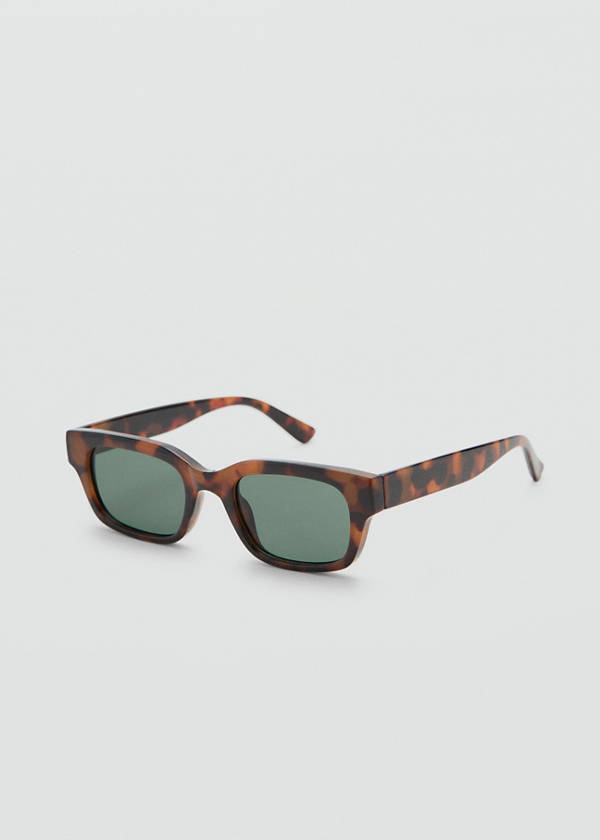Rectangular sunglasses — Chocolate