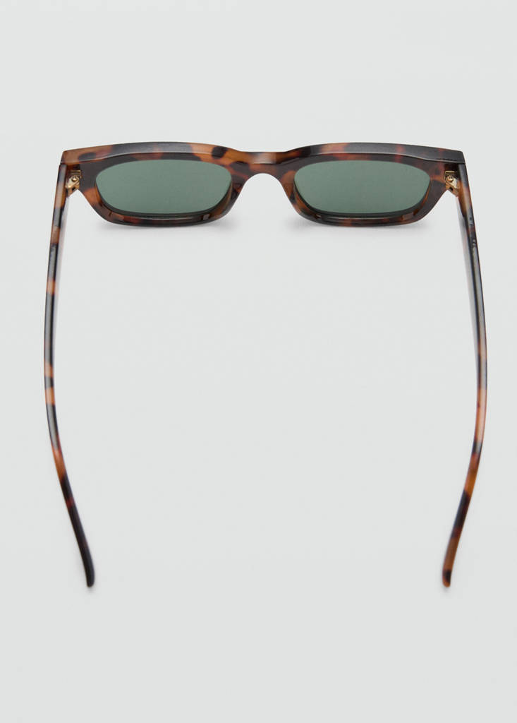 Rectangular sunglasses — Chocolate