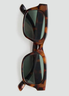 Rectangular sunglasses — Chocolate 3