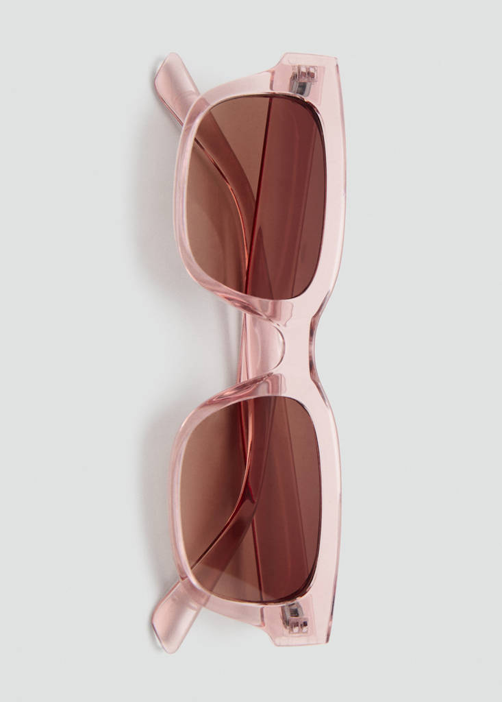 Rectangular sunglasses — Pastel Pink