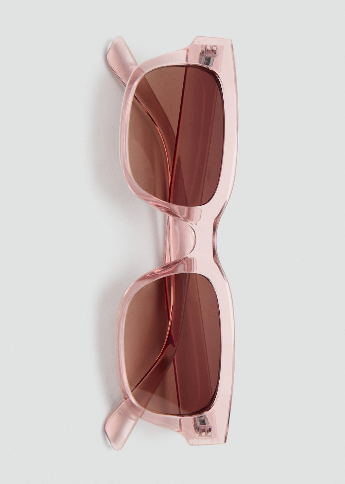 Rectangular sunglasses — Pastel Pink