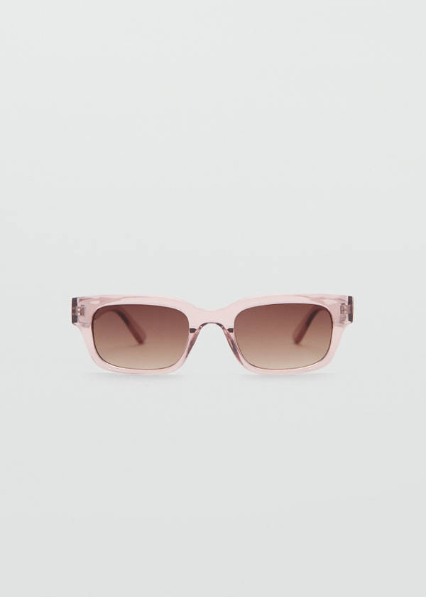 Rectangular sunglasses — Pastel Pink