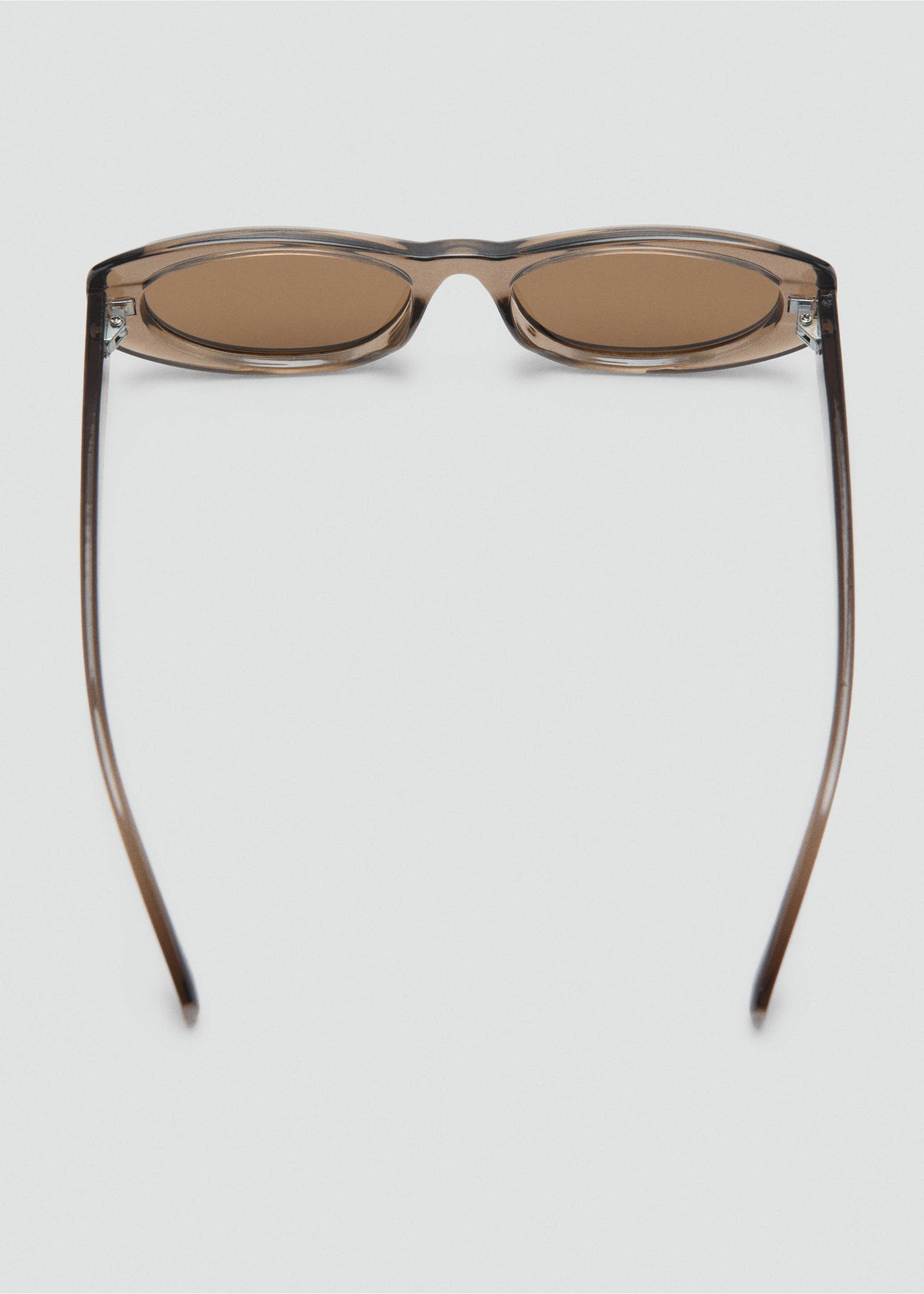 Lunettes de soleil monture semi-transparente - Détail de l'article 1, Gris. Ref: 37012546-00.