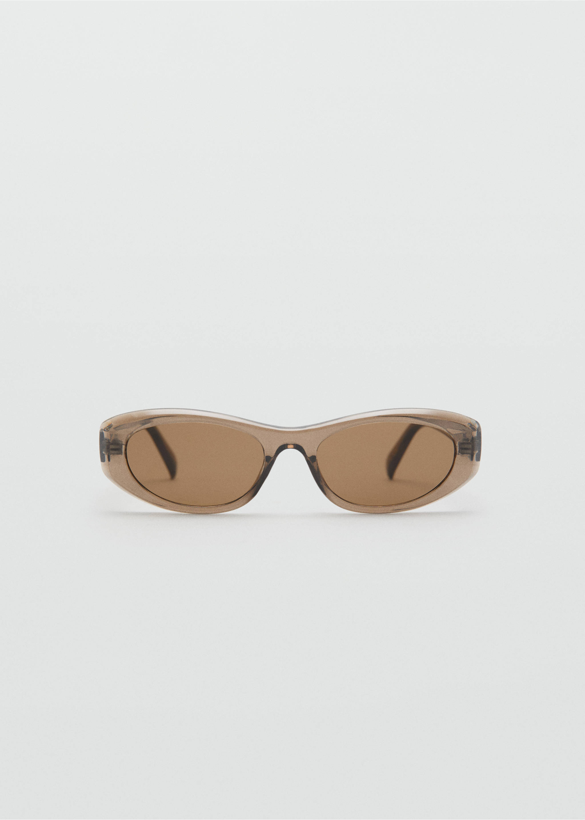 Lunettes de soleil monture semi-transparente - Article sans modèle, Gris. Ref: 37012546-00.