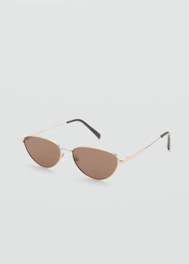 Metal sunglasses — Gold