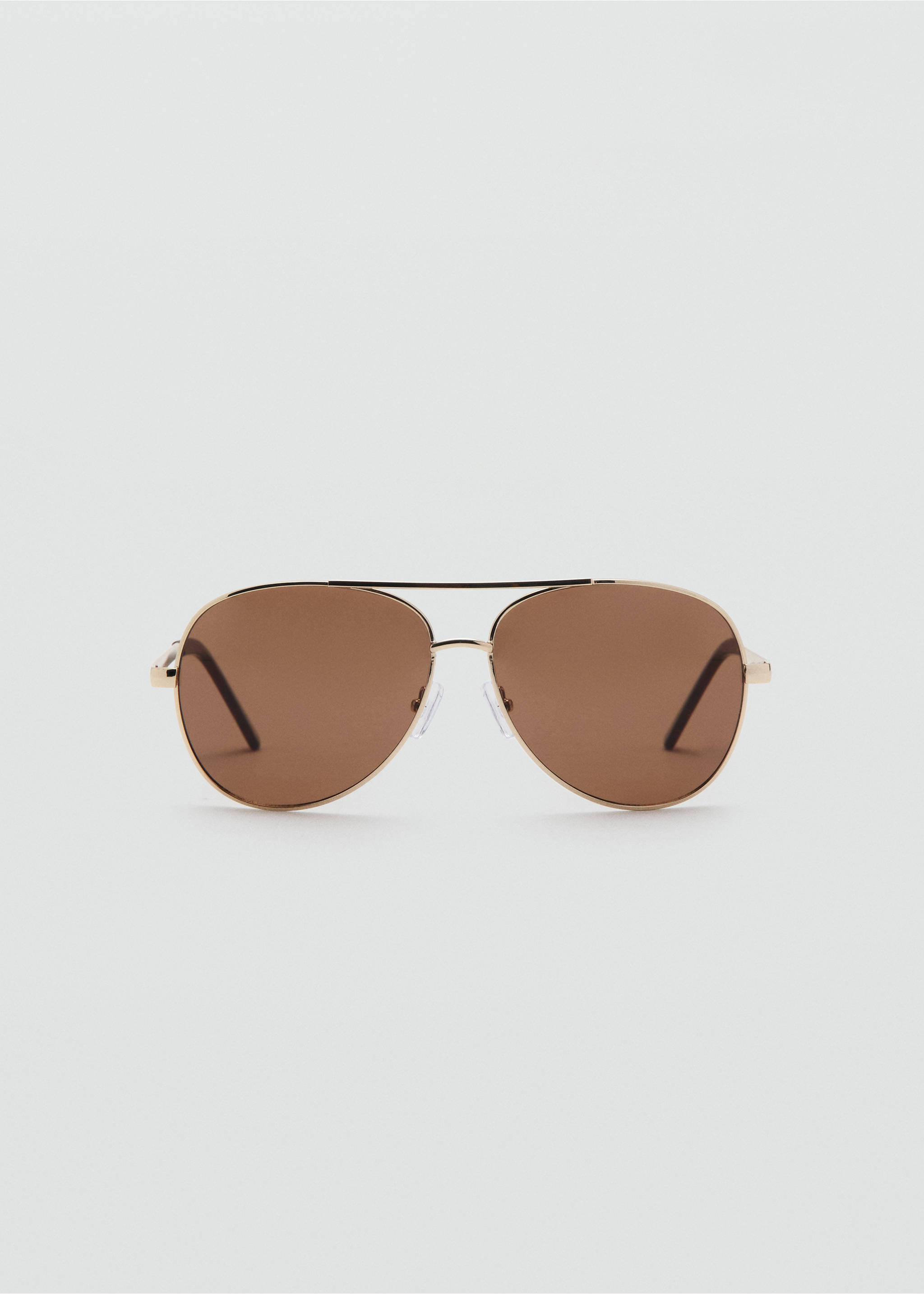 Lunettes de soleil monture aviateur - Article sans modèle, Or. Ref: 37012549-00.