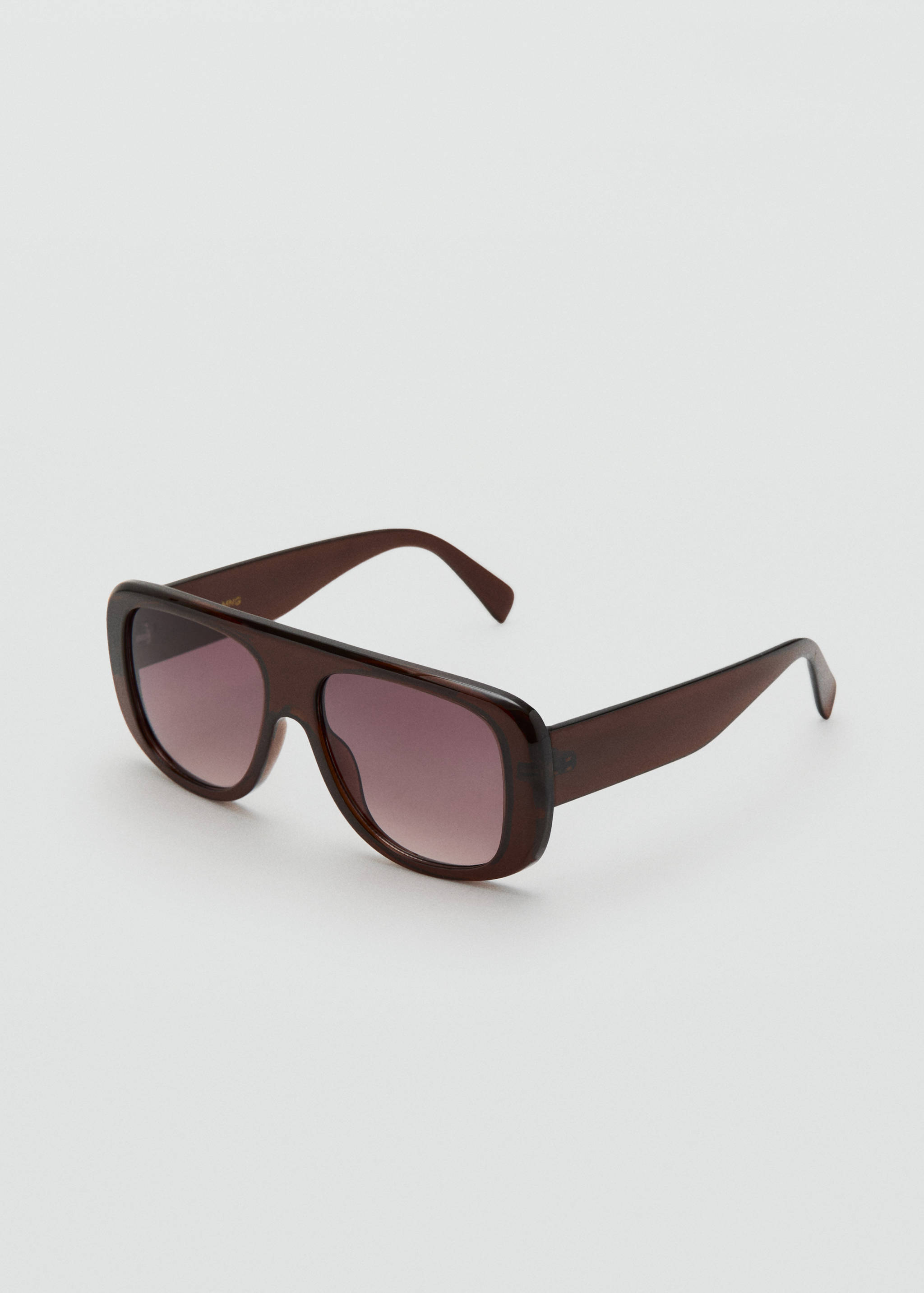 Aviator sunglasses with plastic frame - Medium plane