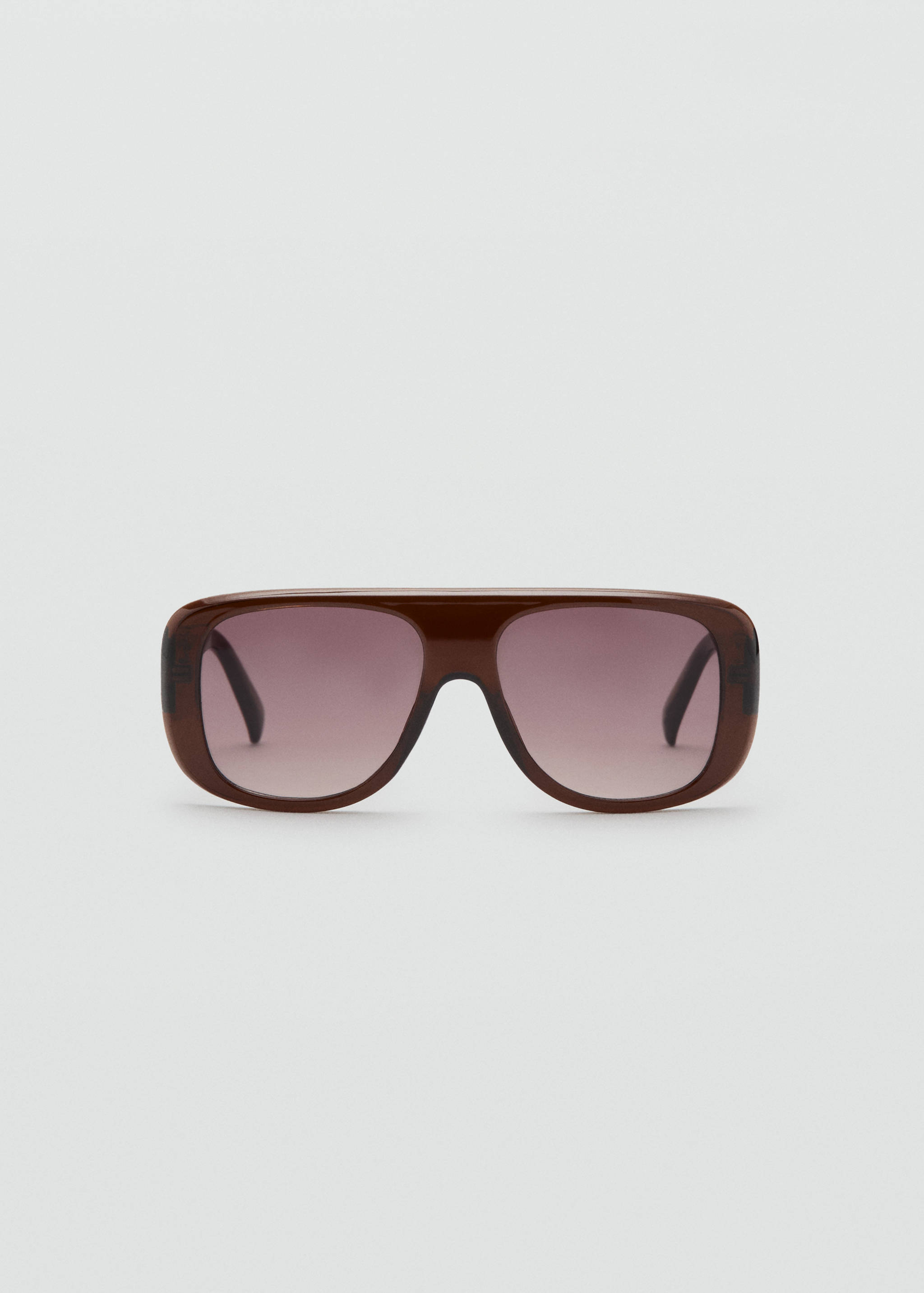 Aviator sunglasses with plastic frame - Article without model