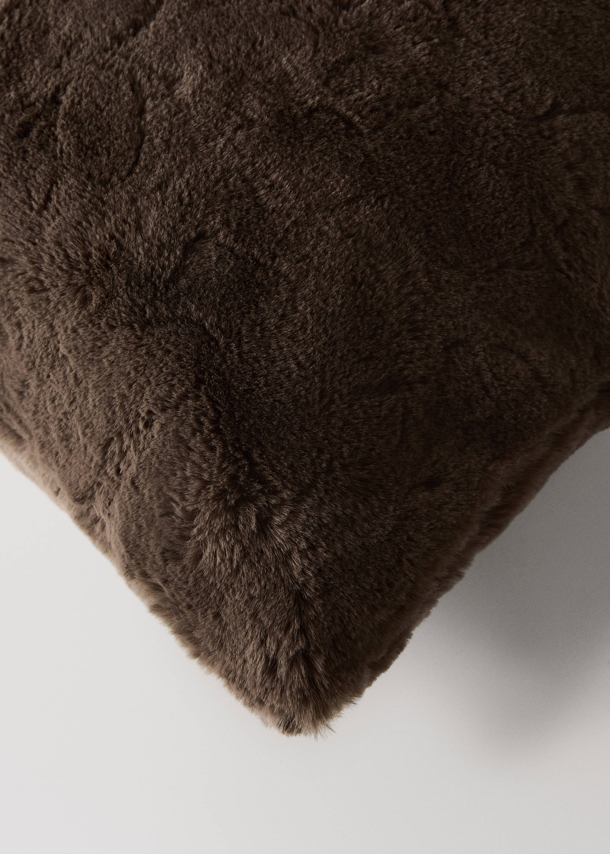 Faux fur cushion cover 50x50 cm - Details of the article 1