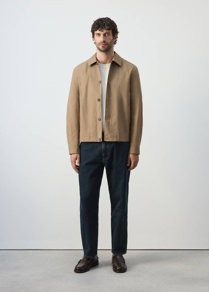 Light cotton jacket — Burnt Orange