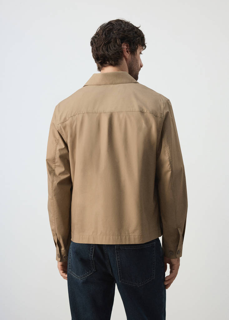 Light cotton jacket — Burnt Orange