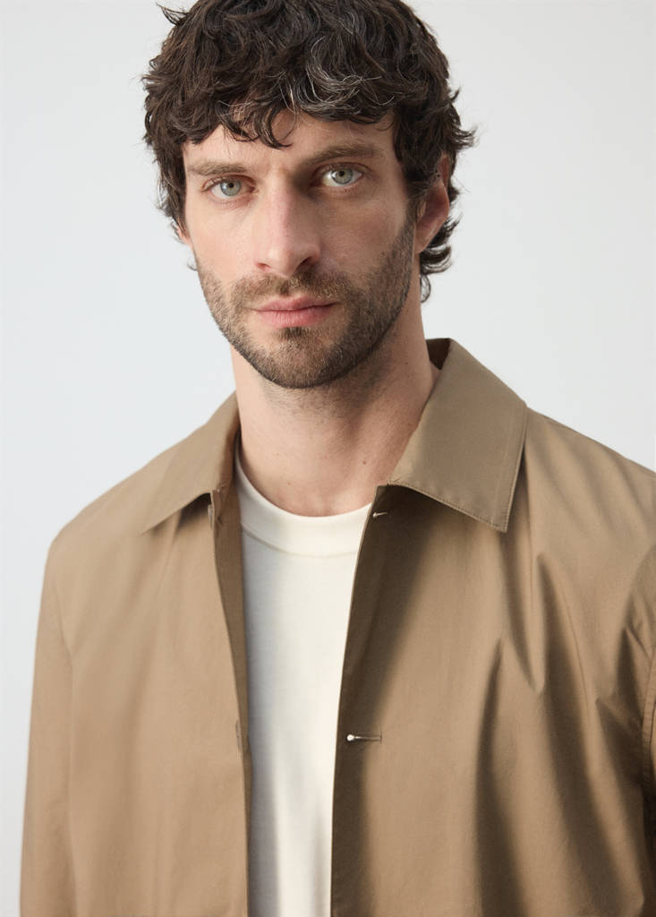 Light cotton jacket — Burnt Orange