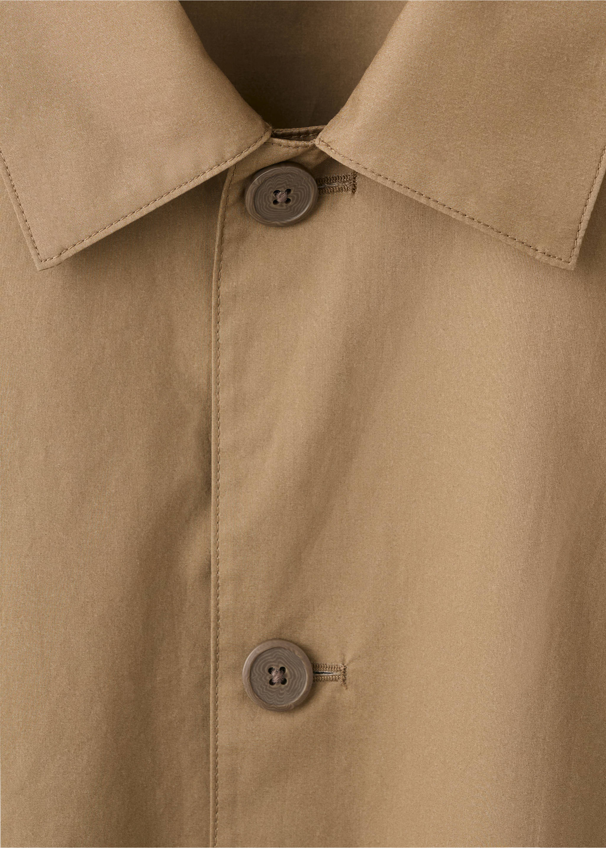 Veste légère coton - Détail de l'article 8, Orange brûlé. Ref: 37012891-00.