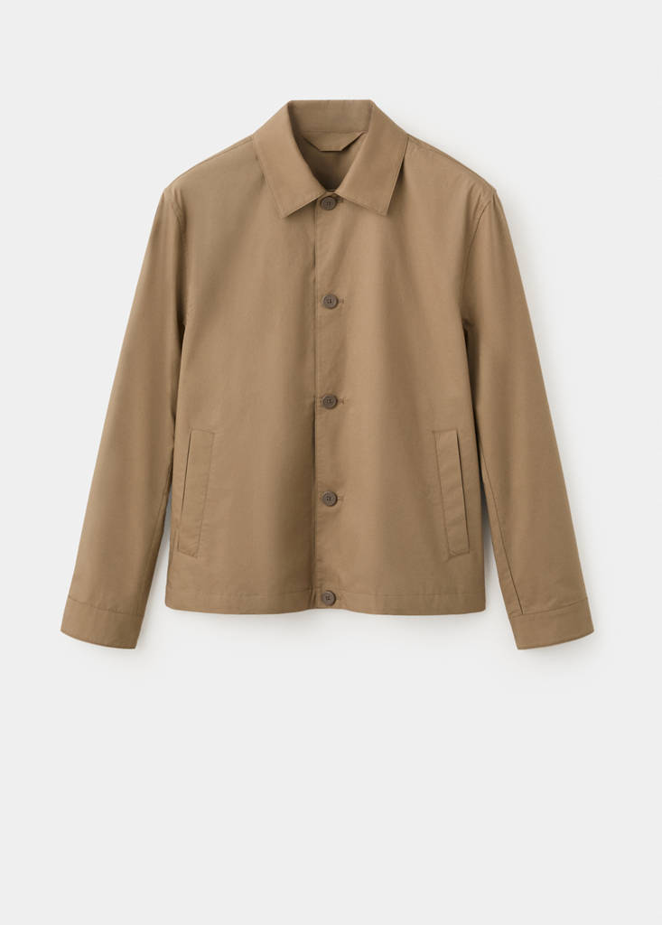 Light cotton jacket — Burnt Orange