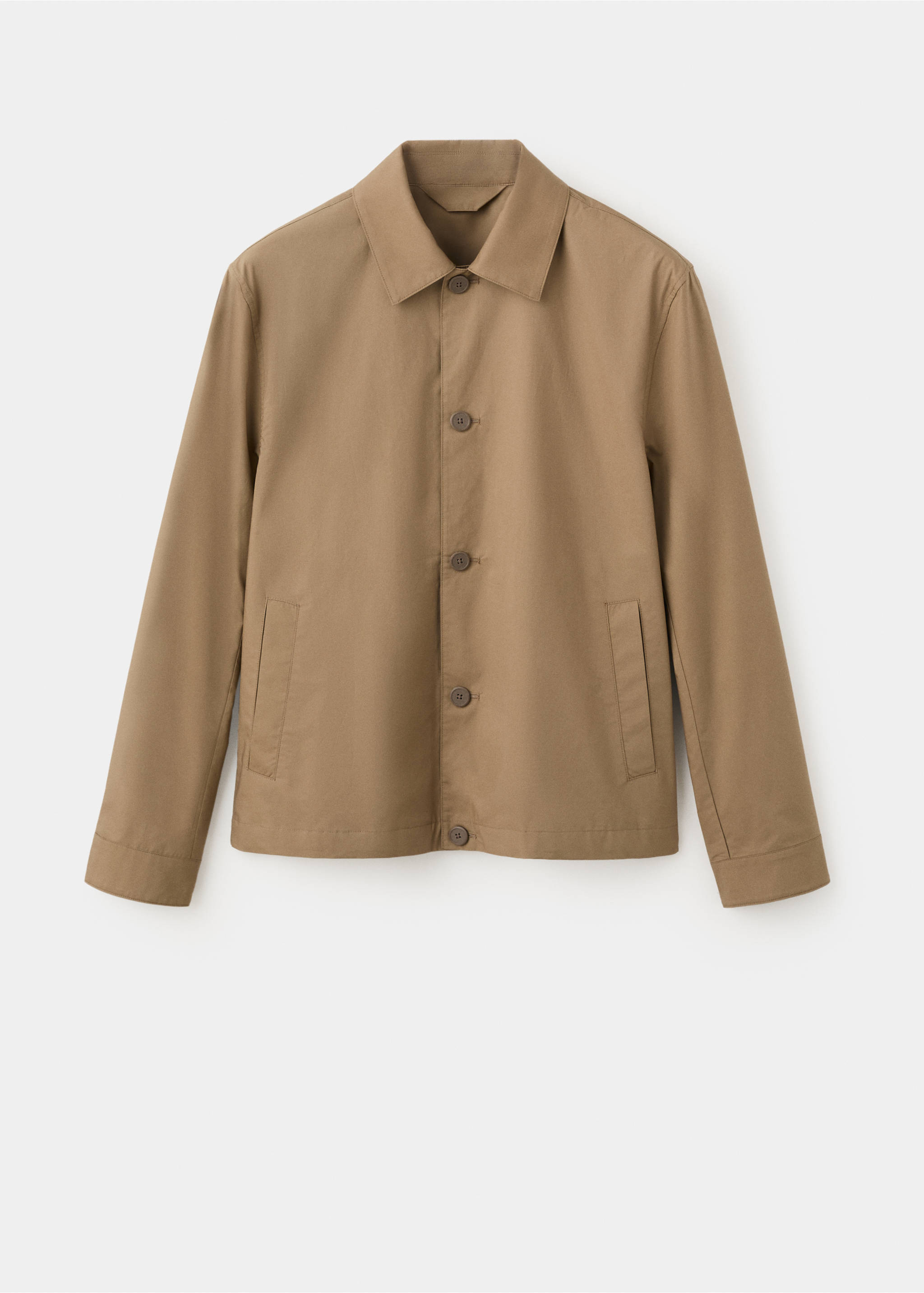 Veste légère coton - Article sans modèle, Orange brûlé. Ref: 37012891-00.