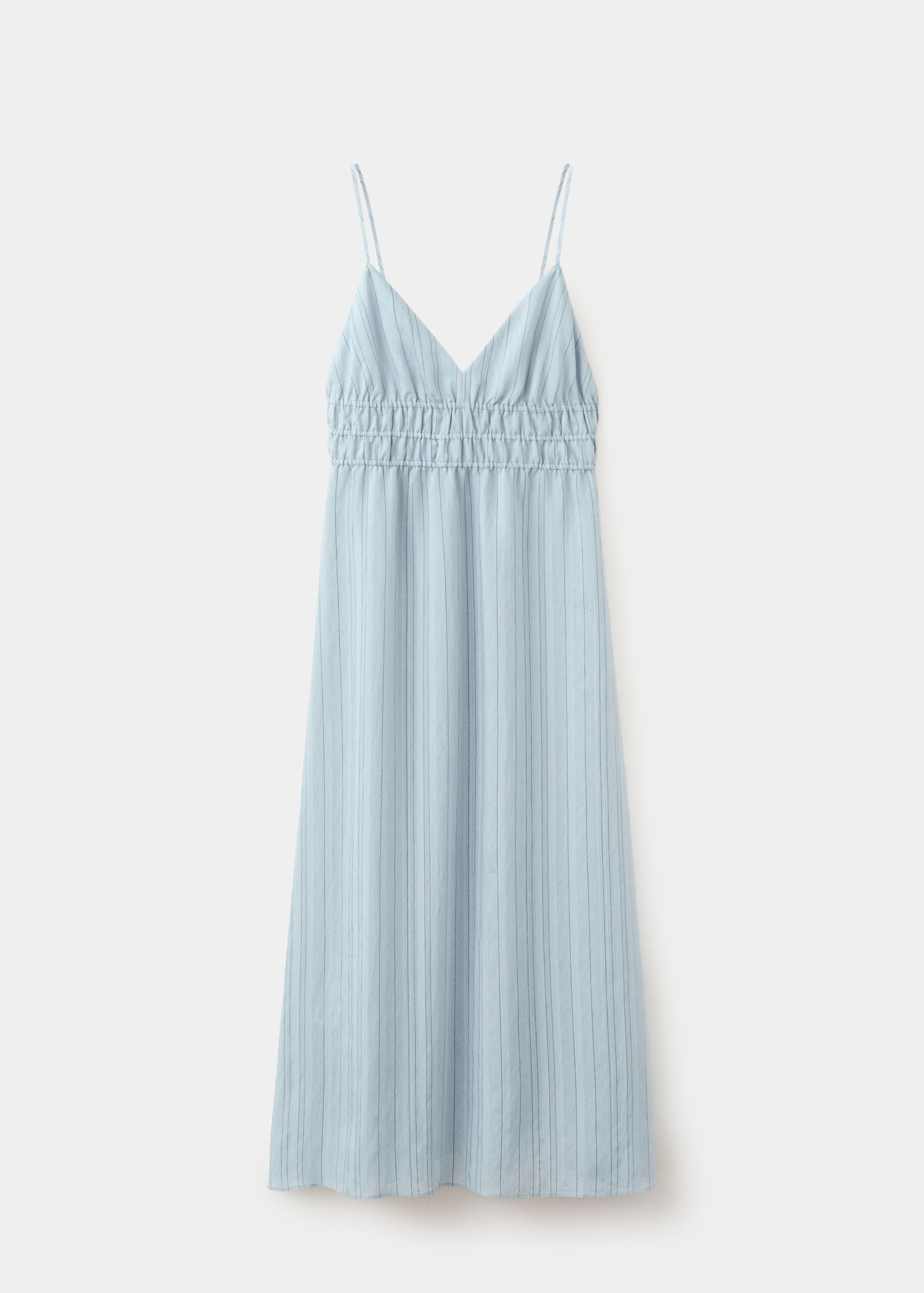 Striped strap dress - Article without model