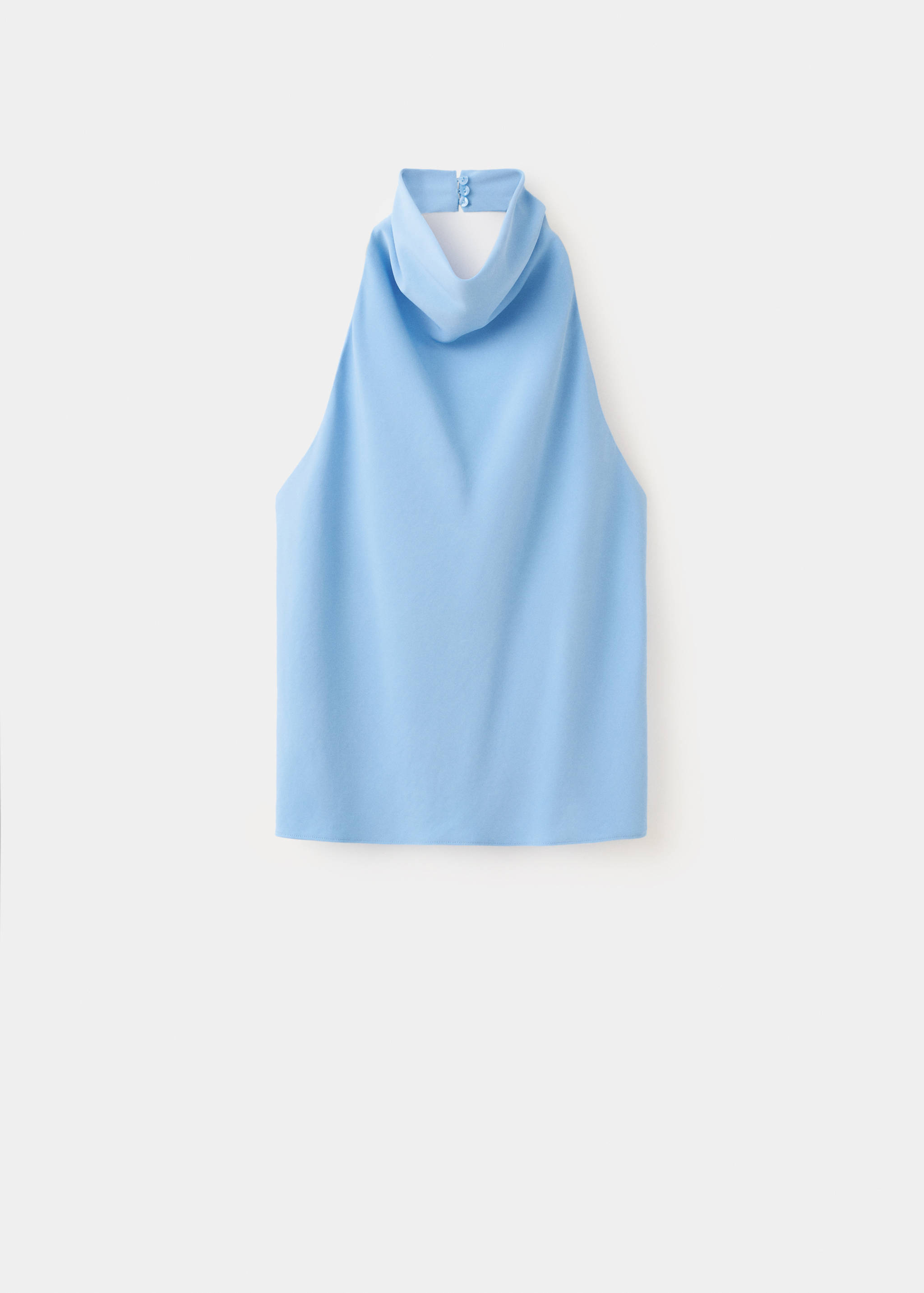Draped halter top - Article without model