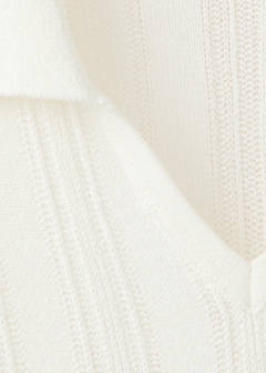 Open-knit cotton blend sweater — Off White 8
