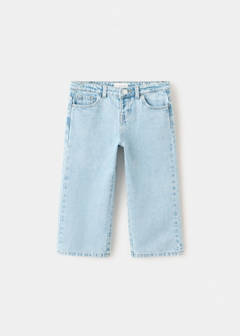 Straight jeans with star strass — Light Blue 2