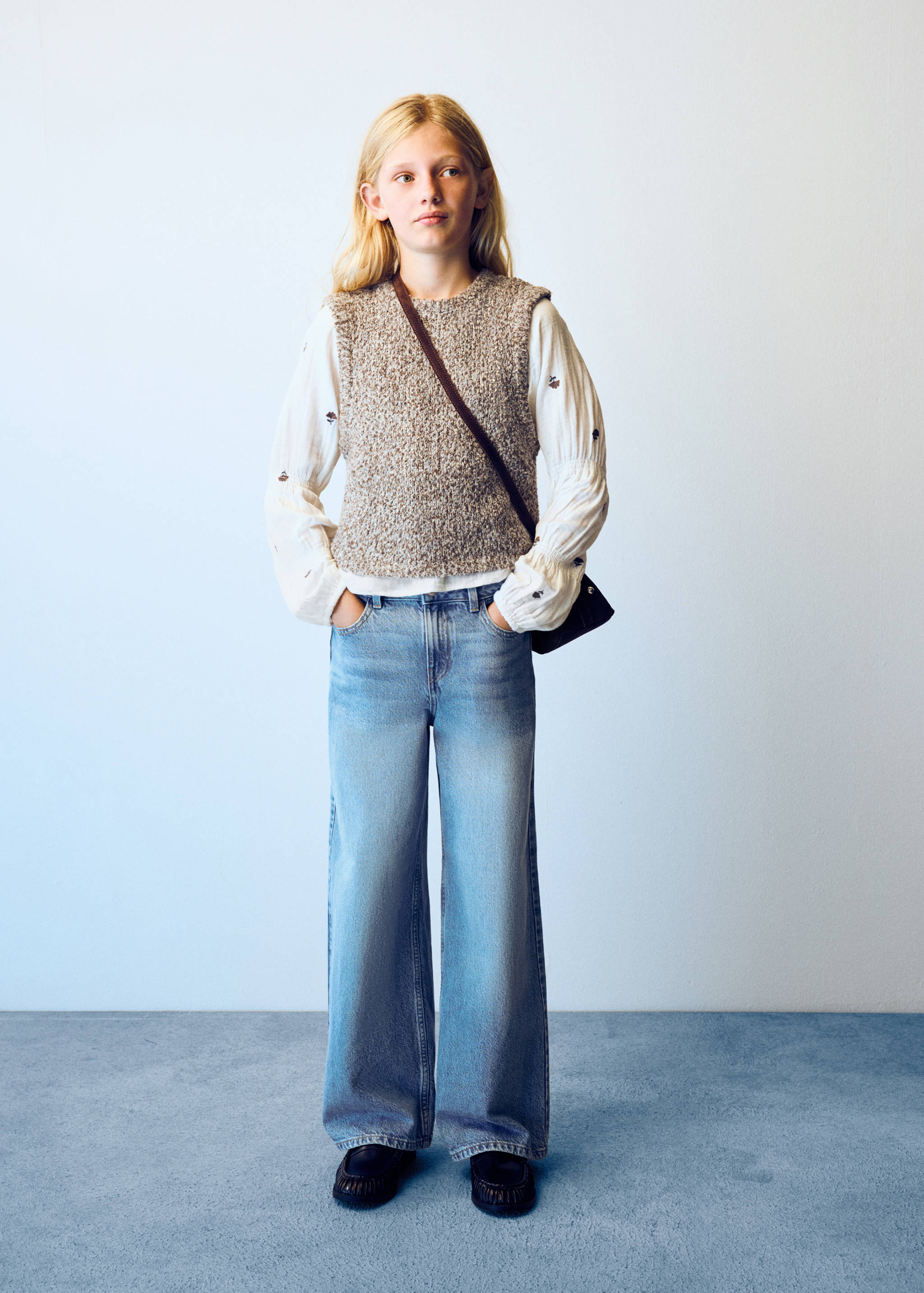 Jeans wide leg - General plane