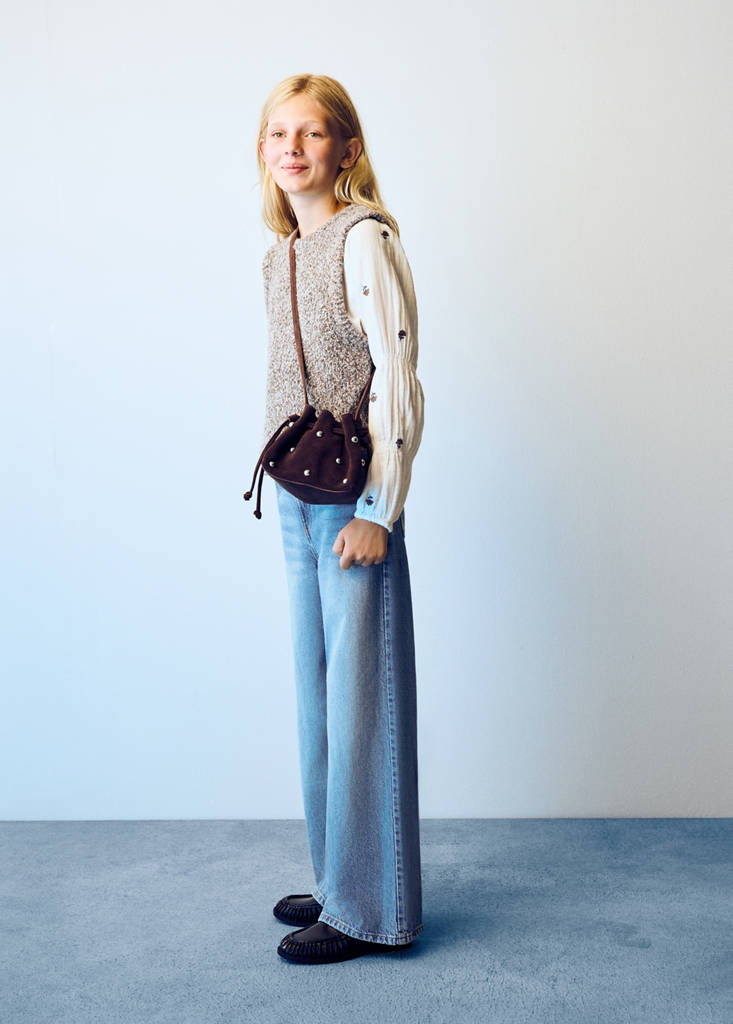 Jeans wide leg — Medium Blue