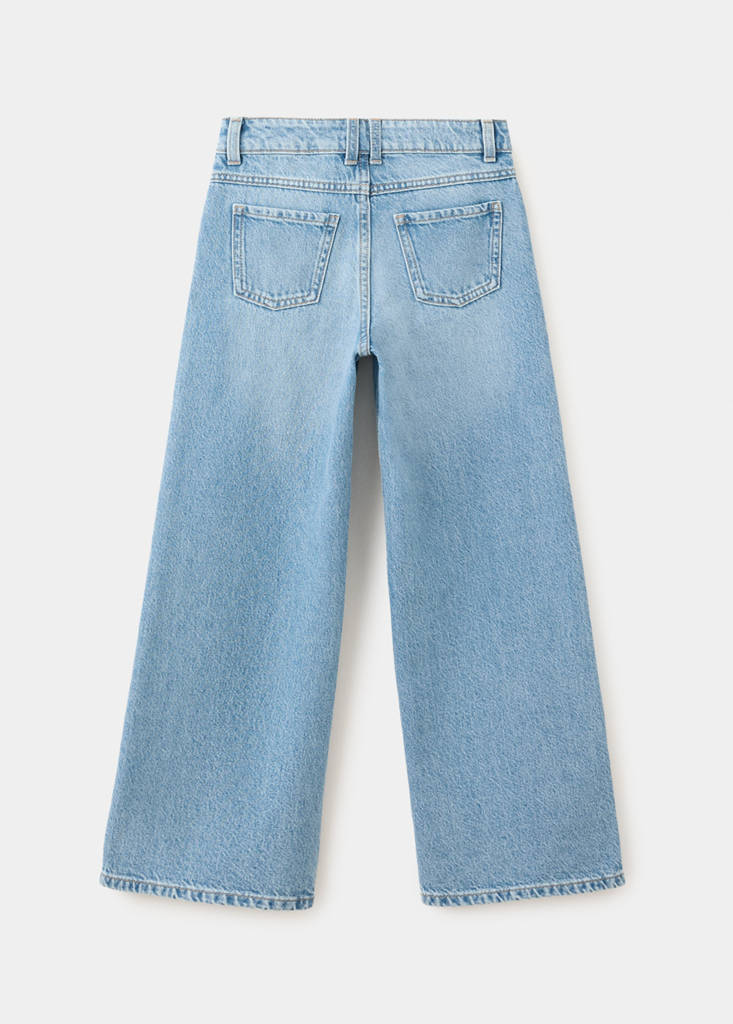 Jeans wide leg — Medium Blue