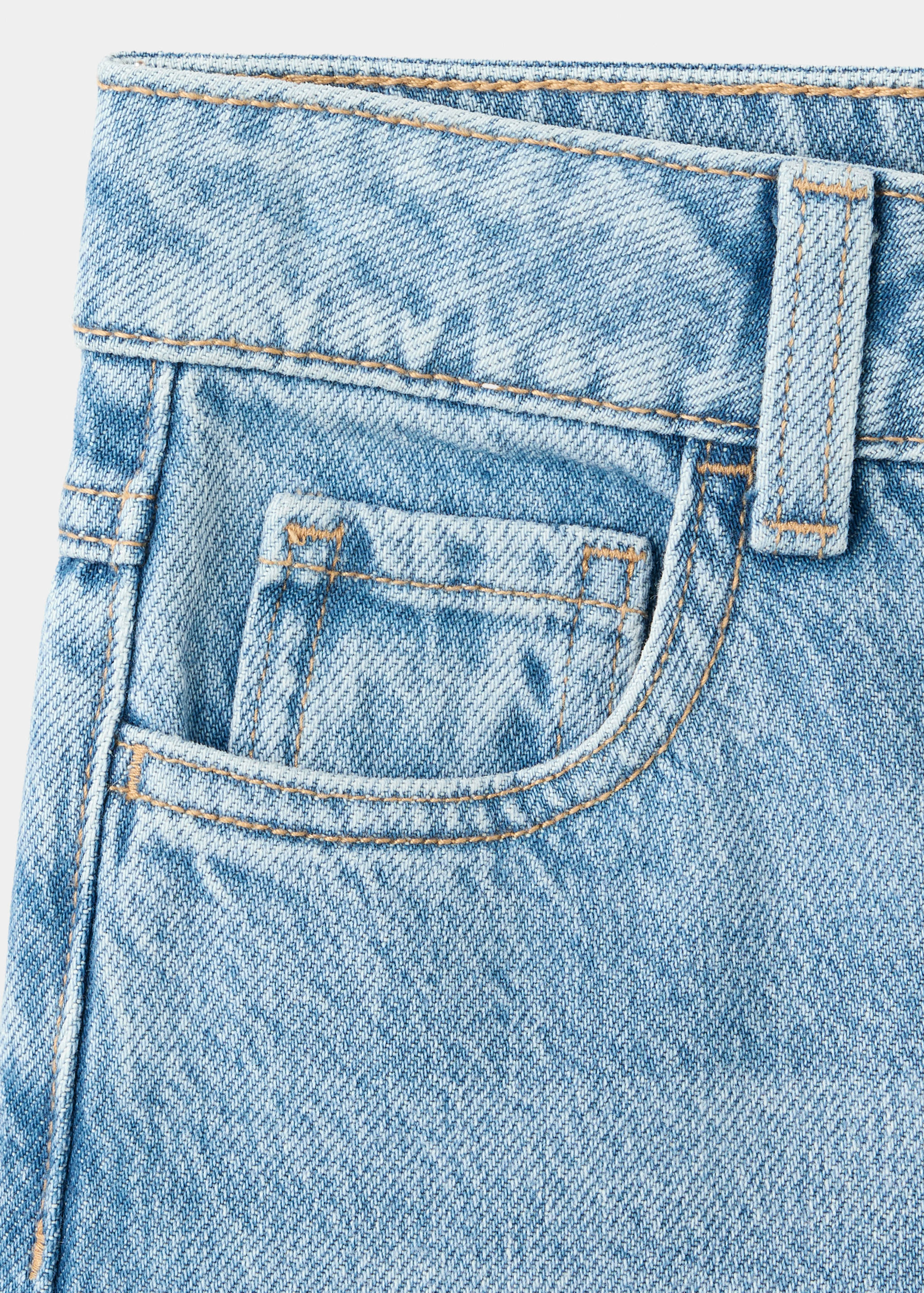 Wide leg mid-rise jeans - Details of the article 8