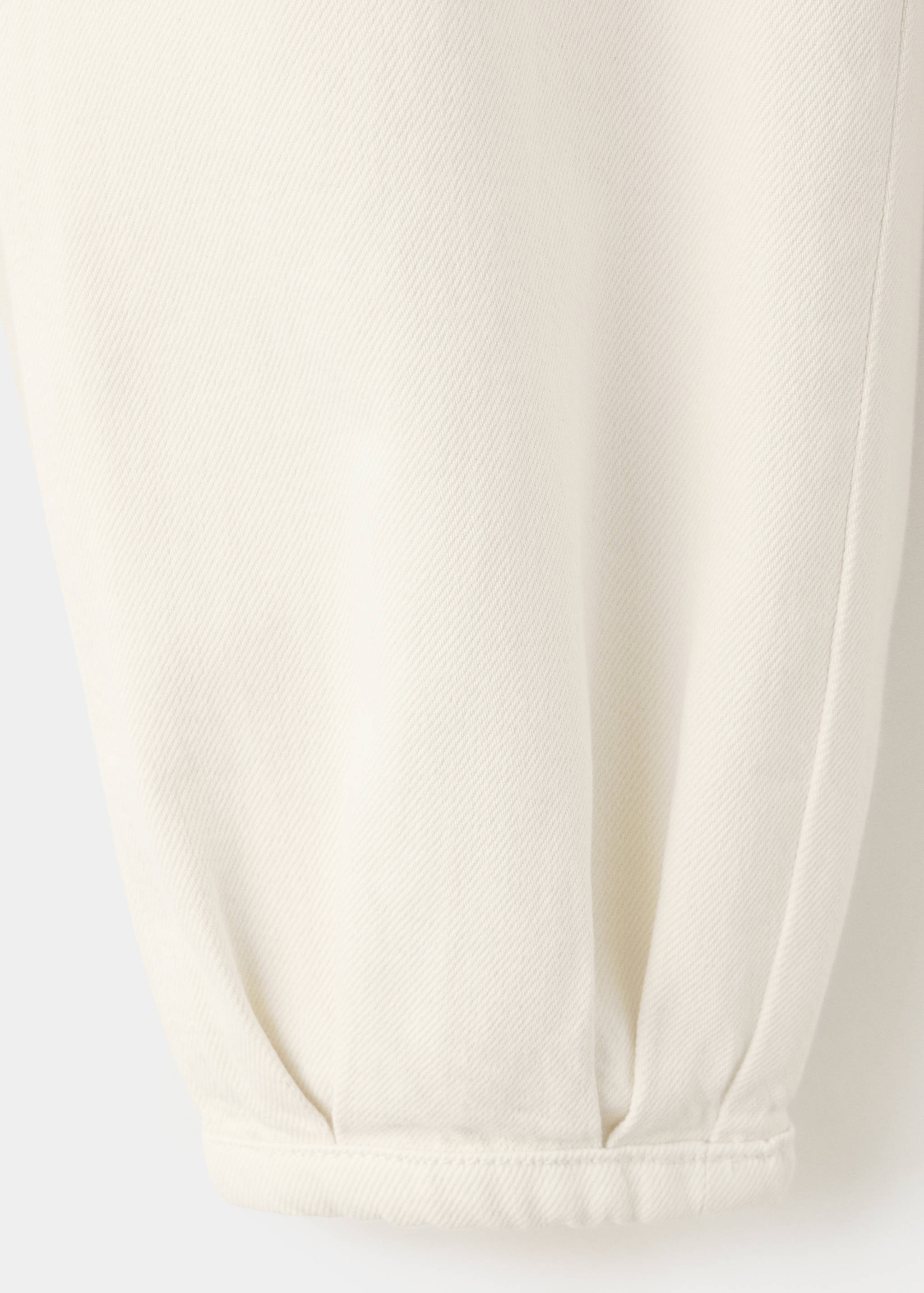 Pleated baggy jeans - Details of the article 0