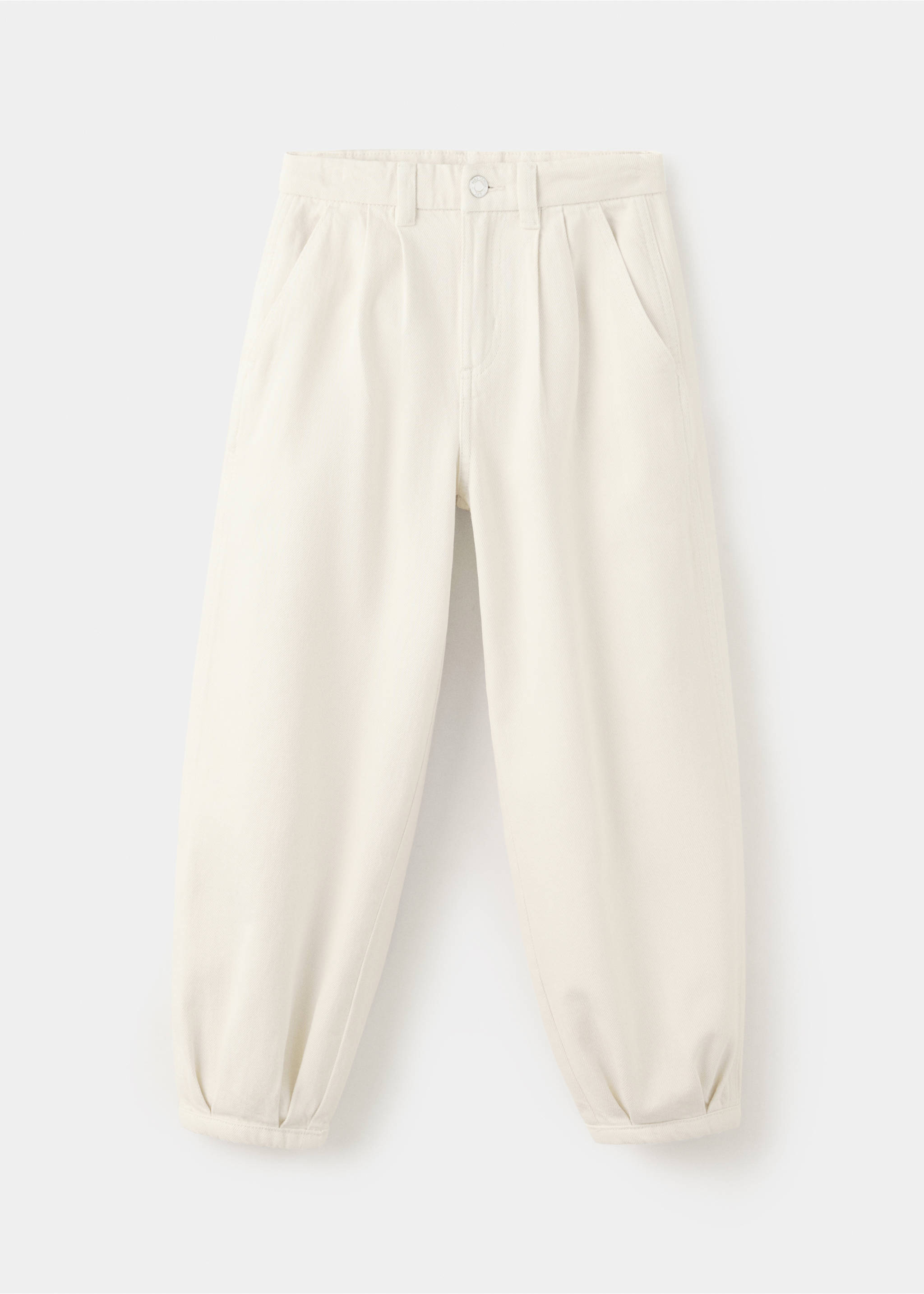 Pleated baggy jeans - Article without model, Off White. Ref: 37012909-00.