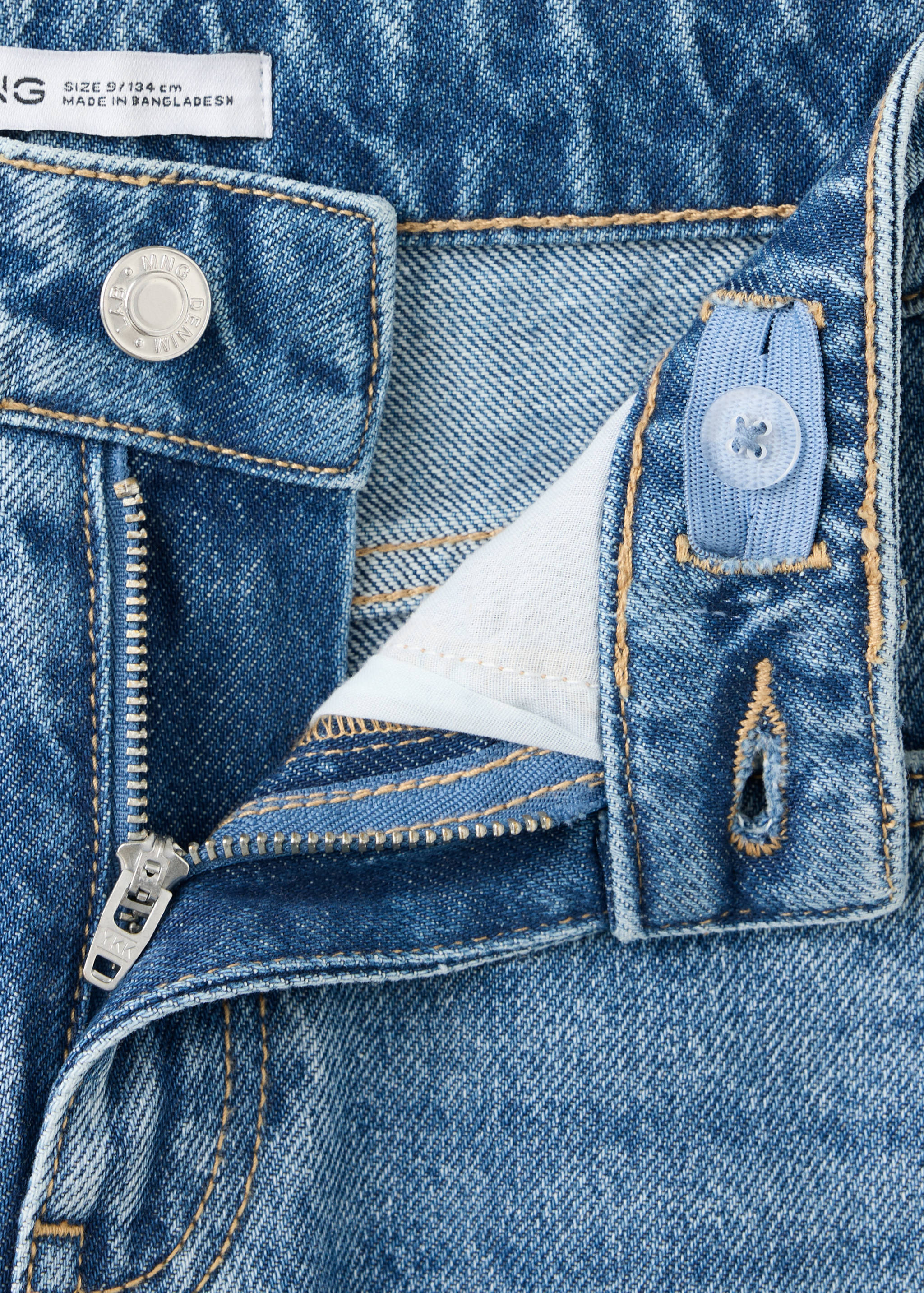 Jean wide leg coutures effilochées - Détail de l'article 8