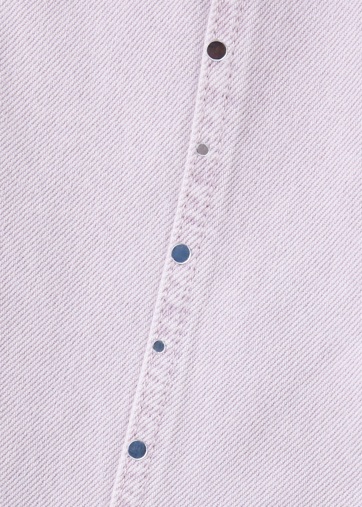 Culotte jeans with studded details — Light/Pastel Purple