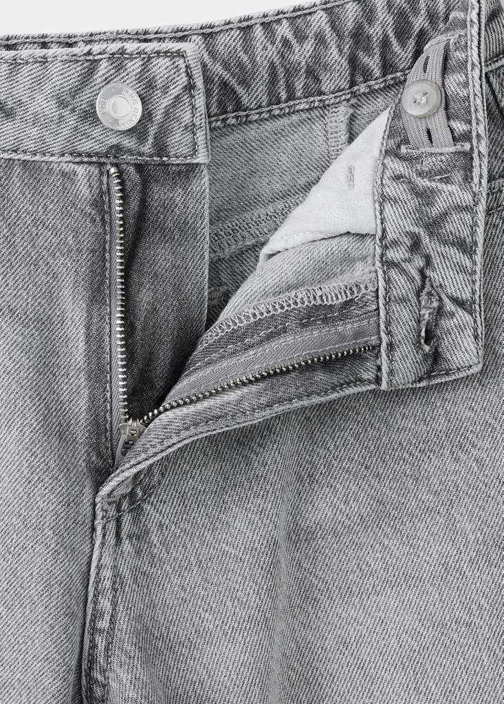 Studded culotte jeans — Denim Grey