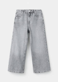 Studded culotte jeans — Denim Grey 3