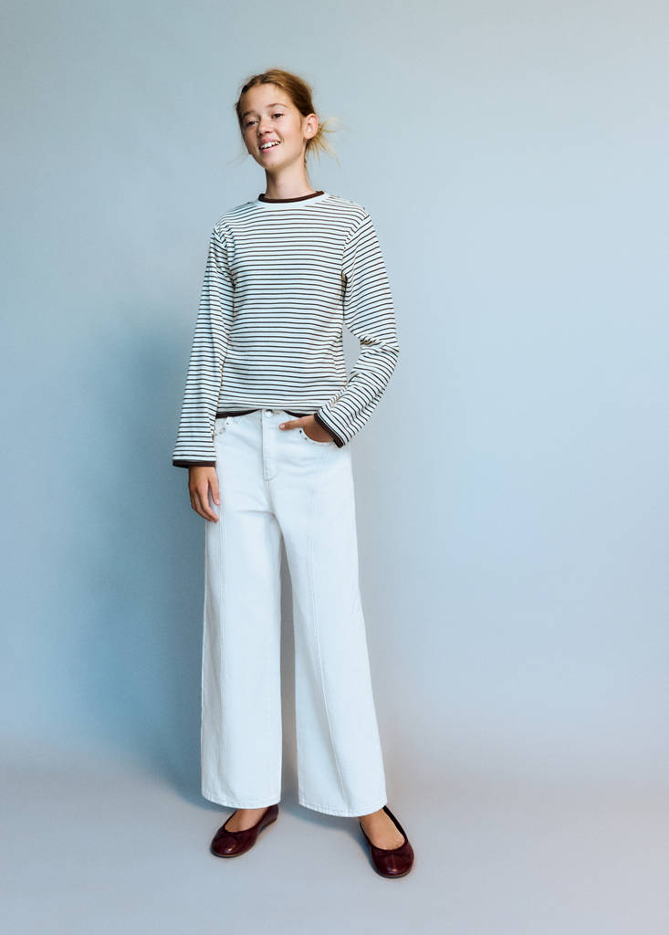 Studded culotte jeans — Off White
