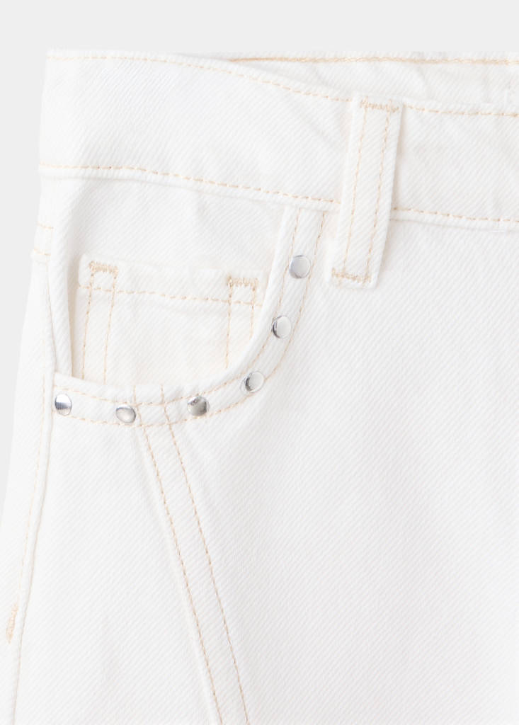 Studded culotte jeans — Off White