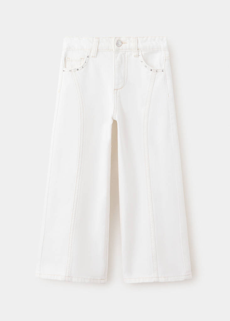 Studded culotte jeans — Off White