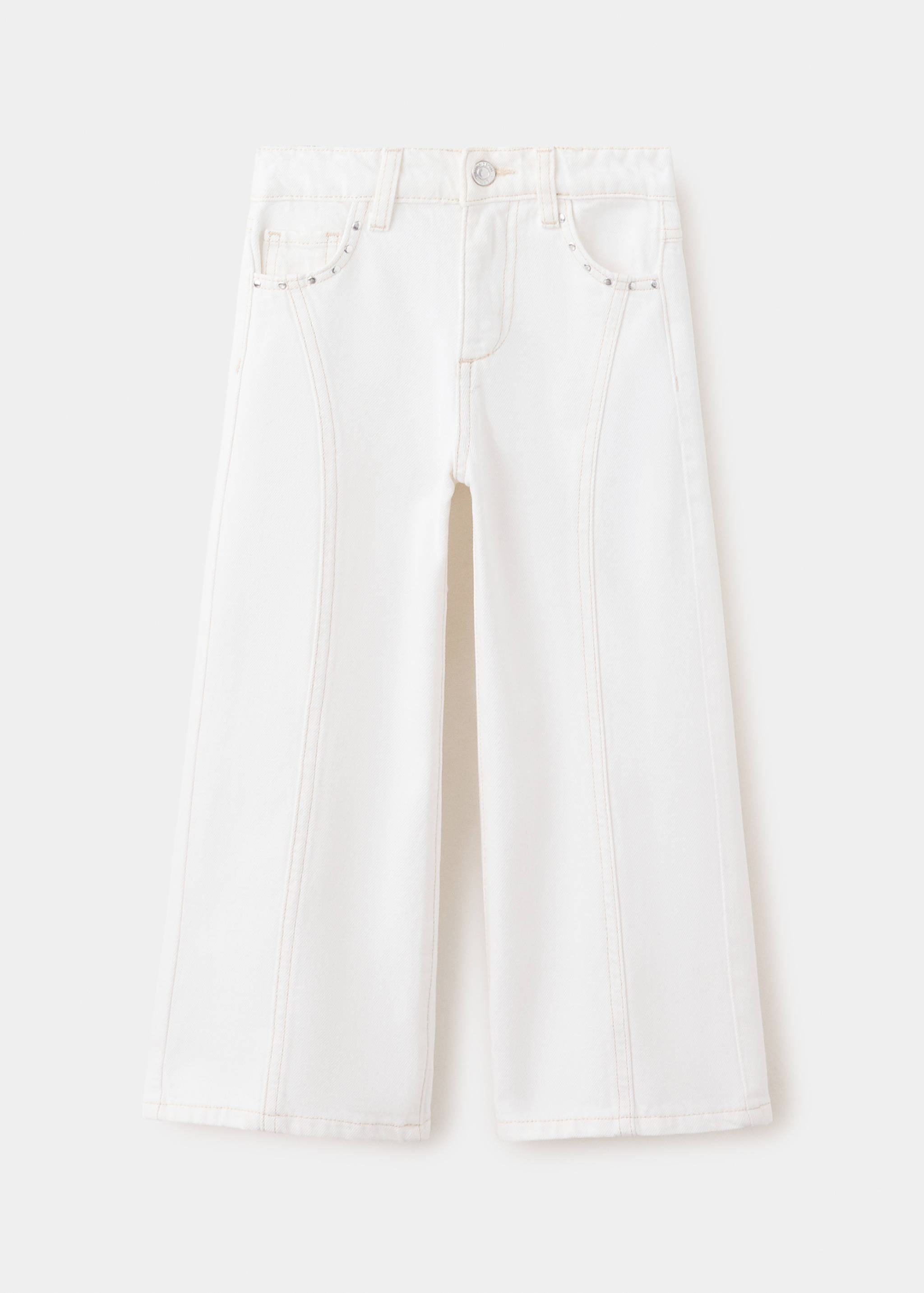 Studded culotte jeans - Article without model