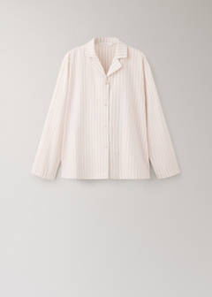 Striped cotton shirt — Pink 5