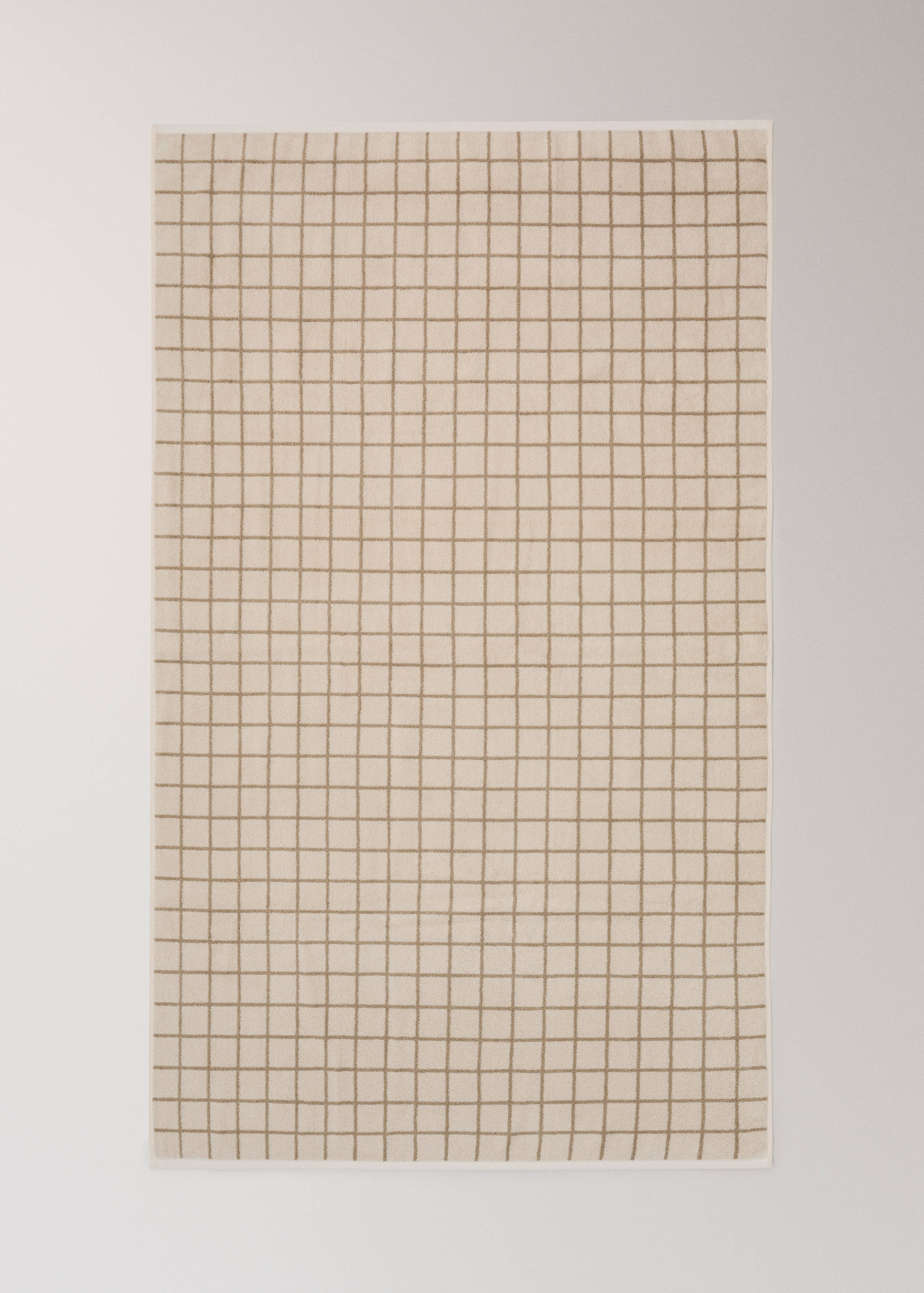 Large 100% cotton terry bath towel - Details of the article 3