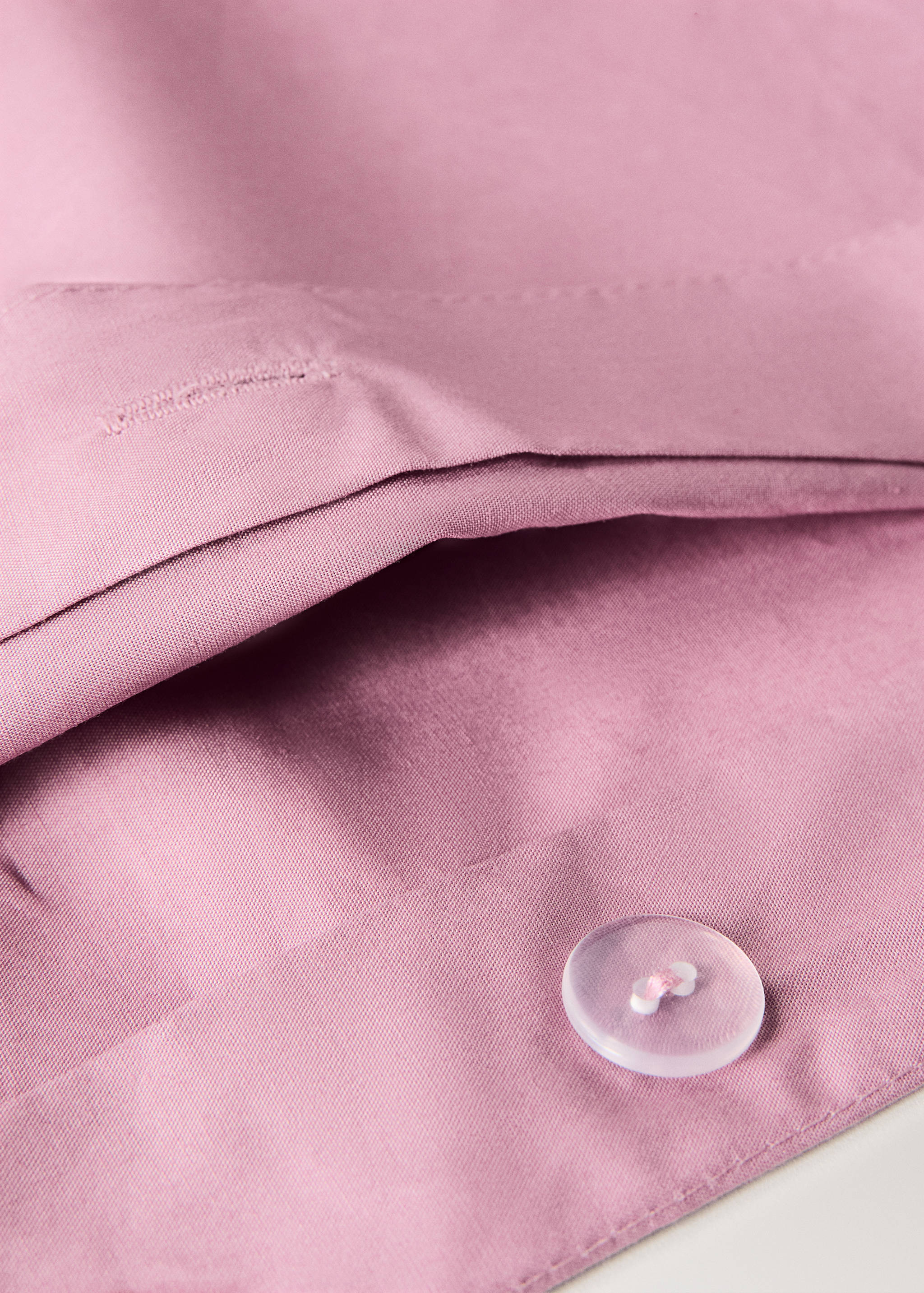 200-thread count percale cotton duvet cover for 180/200 cm bed - Details of the article 2