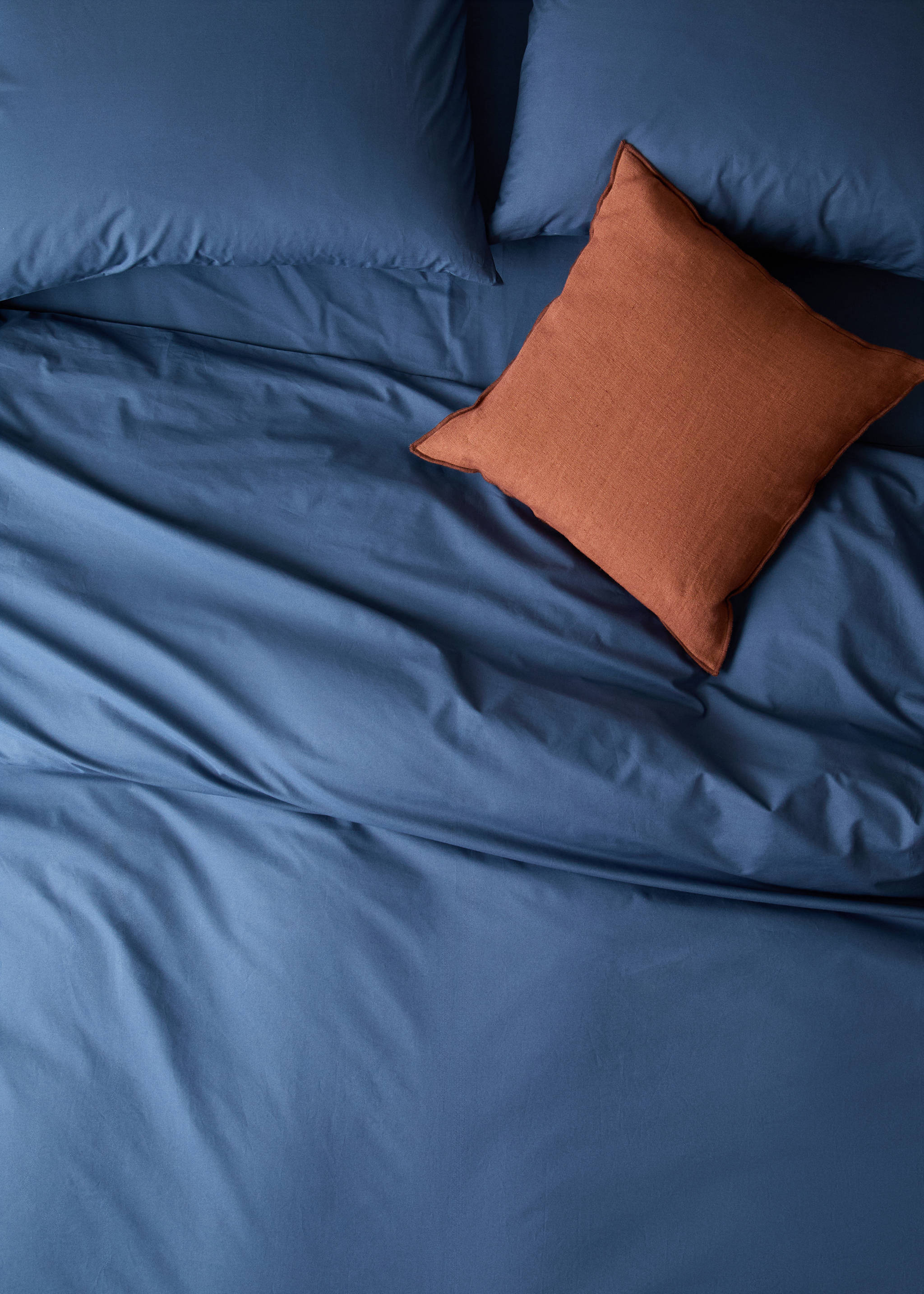 200-thread count percale cotton duvet cover for 135/140 cm bed - Details of the article 7