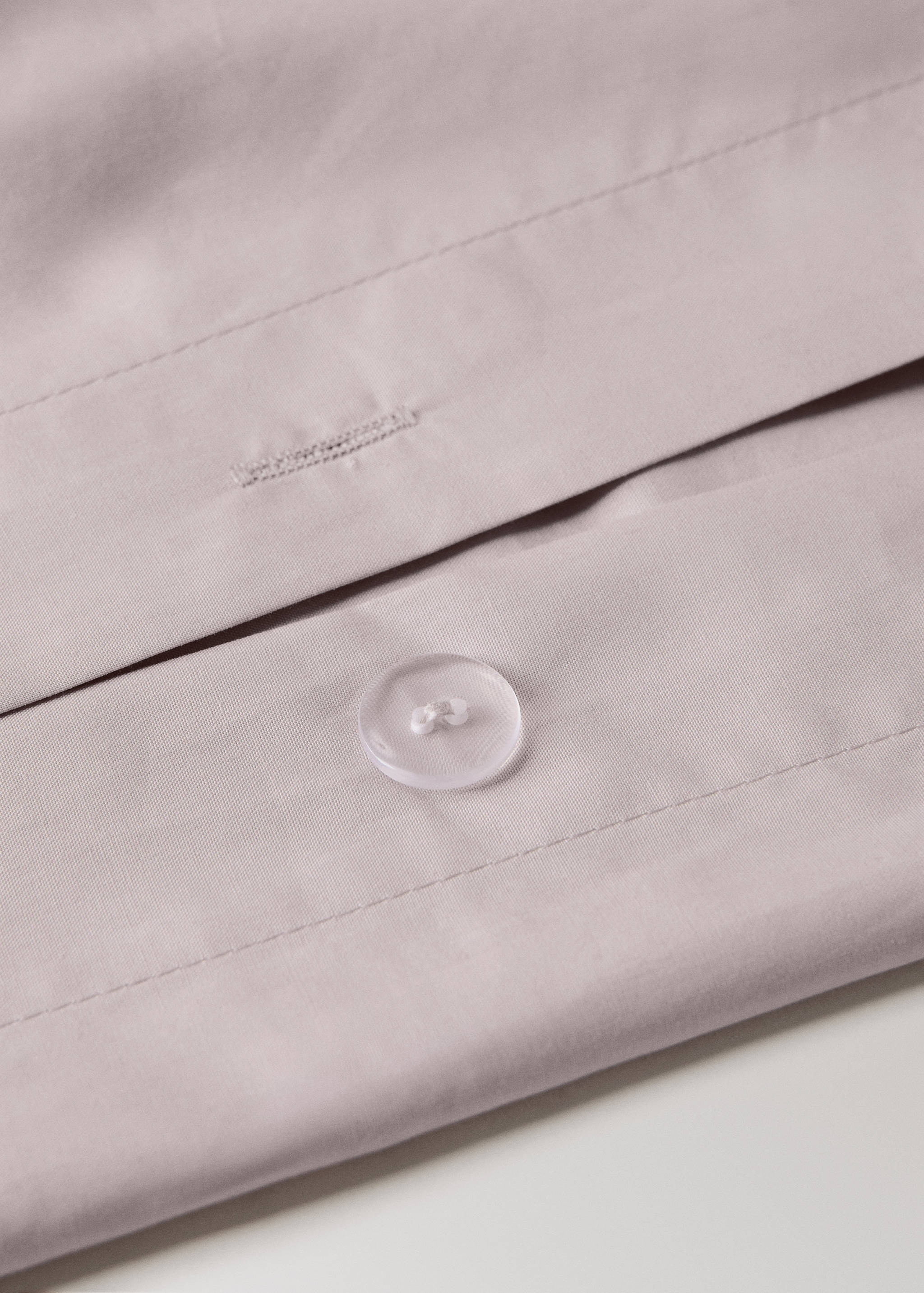200-thread count percale cotton duvet cover for 135/140 cm bed - Details of the article 2