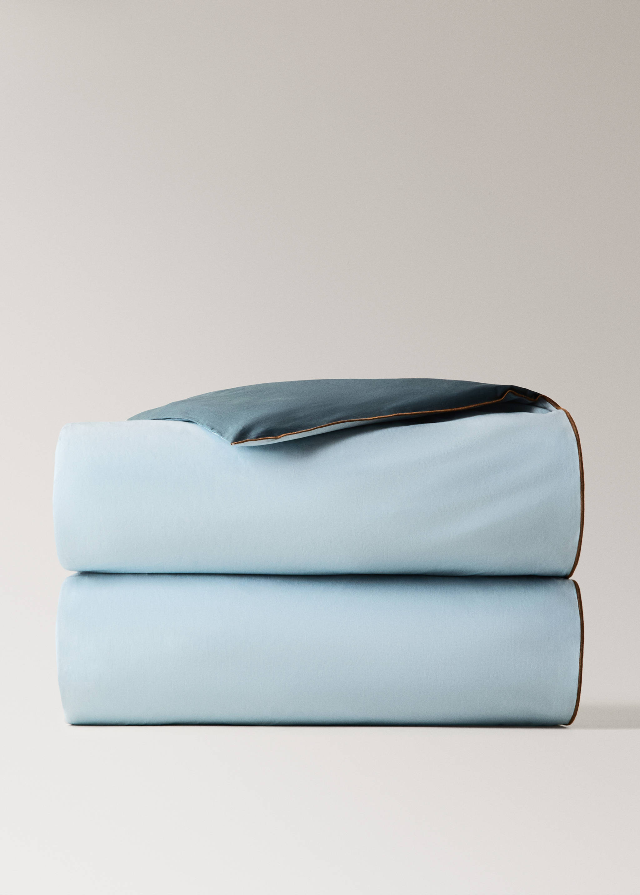 100% cotton percale duvet cover for 150/160 cm bed - Details of the article 6